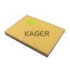 KAGER 09-0017 Filter, interior air